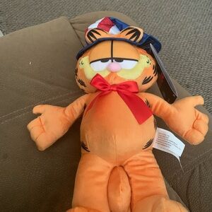 Nickelodeon Orange and Red Garfield Plush Toy